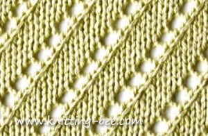 Diagonal Lace Stitch