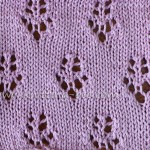 Flower Lace knitting Stitch
