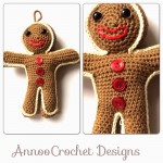 Gingerbread Man Christmas Ornament