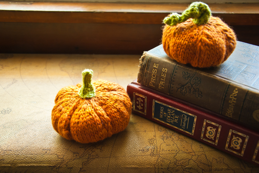 Pumpkins Knitting Pattern For Halloween