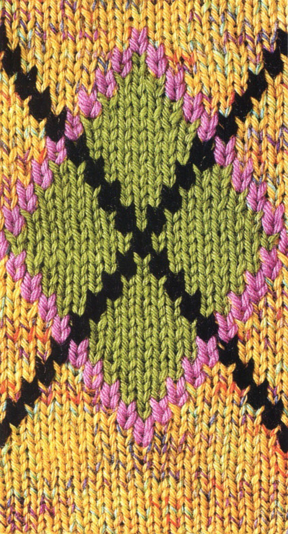 Jacquard Argyle Chart 1 Knitting Bee