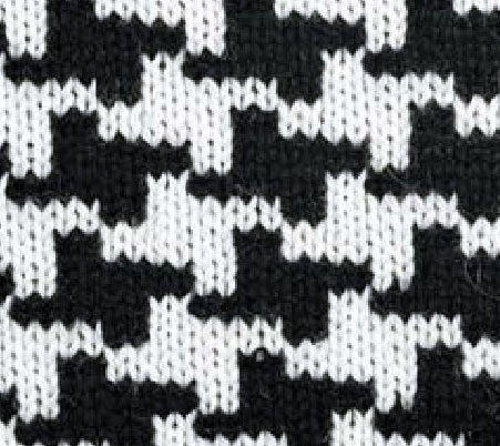 Houndstooth Knitting Pattern Chart