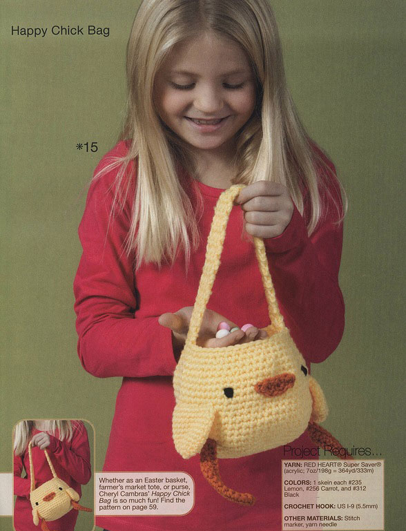 Crochet Chick Bag Pattern