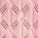 Lace and Cable Knitted Stitch Combo