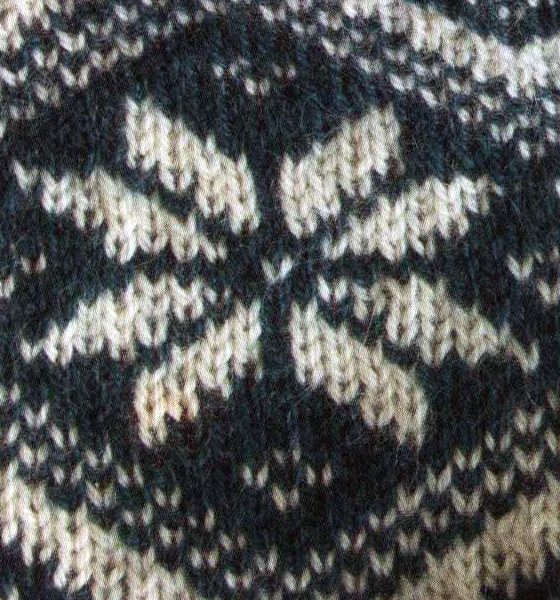 Nordic Star Color Knitting Pattern