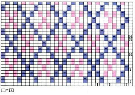 Argyle Knitting Pattern Chart