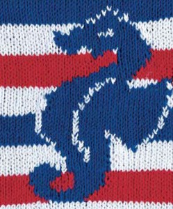 Seahorse Colorwork Knitting Pattern
