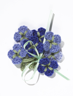Borage Crochet Flower