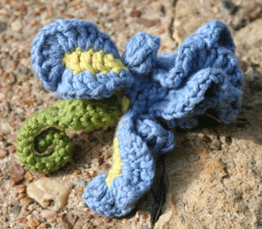 Crochet Flower Iris