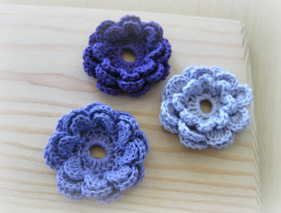 Flower Accent to Crochet