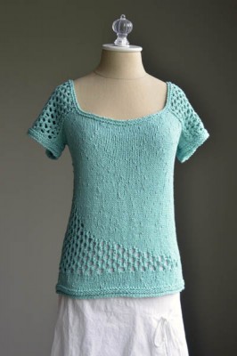 Swoop Tee knitted top