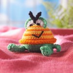 Spicy Crab Cakes Crochet Toy