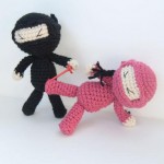 Ninja Attack! Crochet Dolls