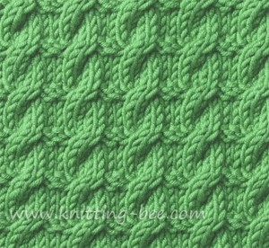 Ice Storm Cable Knit Stitch