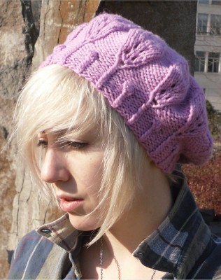 Forest Queen Hat knitting hat