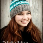 Trinity Hat Beanie Crochet Pattern