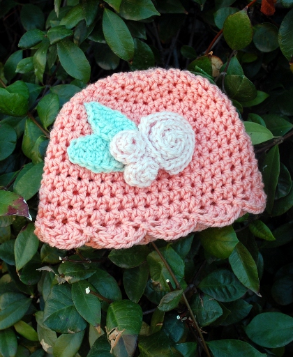 Baby Belle Free Crochet Hat Pattern