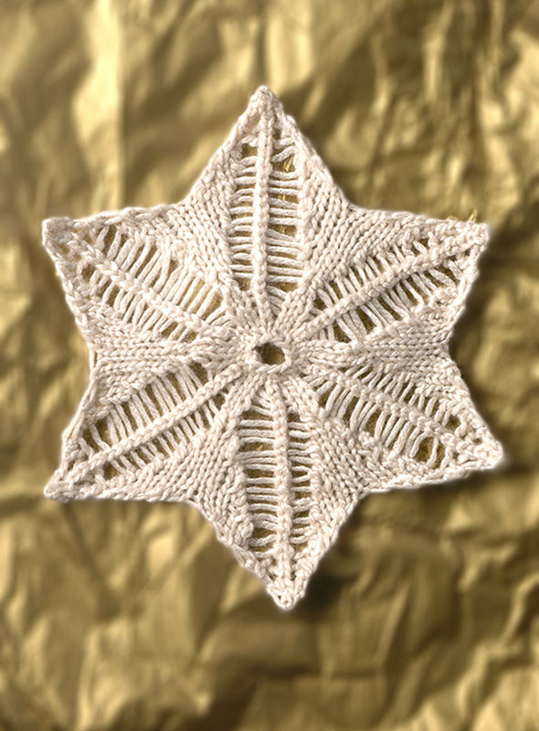 ERASTUS - Free Knitted Snowflake Pattern