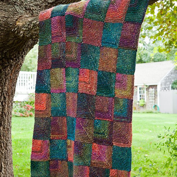Berroco Putnam Free Blanket Pattern