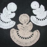 Crochet Thread Angel - Ornament - Book Marker