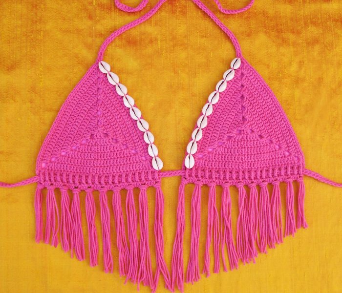 Sand Dollar Bikini Top
