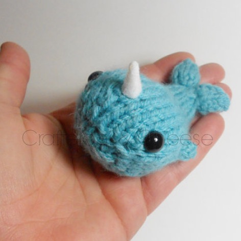 Sheldon the Knitted Narwhal