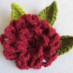 Zinnia Flower - Free Crochet Pattern