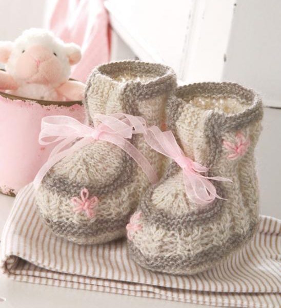 Baby Booties – Free Knitting Pattern