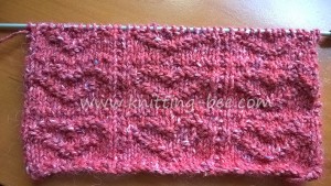 Textured Heart – Free Knitting Stitch