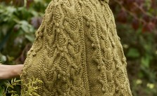 Adwen Cable Cape free knitting pattern