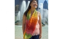 Urban Lace Infinity Scarf Knitting Pattern Free