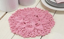 Zinnia Dishcloth Free Knitting Pattern