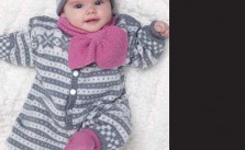 Baby Ull Jumpsuit, Socks, Hat & Scarf