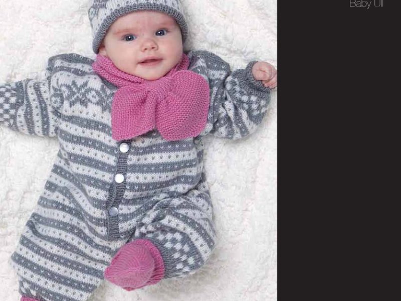 Baby Ull Jumpsuit, Socks, Hat & Scarf