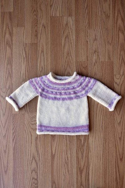 Little Yoke Sweater – Free Knitting Pattern