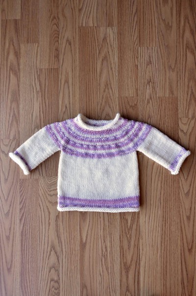 Little Yoke Sweater - Free Knitting Pattern