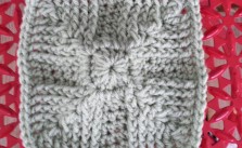 Corner Pop 6″ Crochet square pattern
