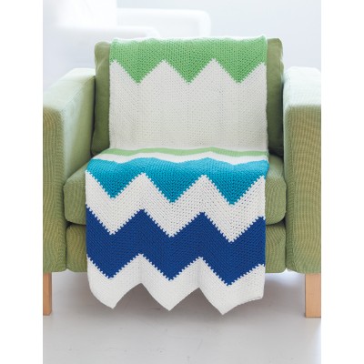 Crochet Zigzag Blanket