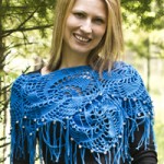 Swirling Shawl Crochet Pattern