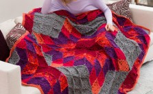 Desert Star Throw – Free Crochet Blanket Pattern