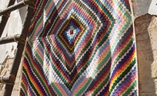 Eye Dazzler Afghan – Free Crochet Blanket