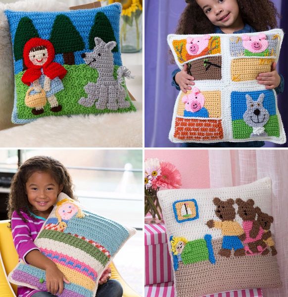 Fairy-tale Crochet Pillow Patterns