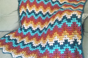 Granny Ripple Blanket - Crochet Pattern