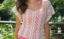Lace Essence Top – Free Crochet Top Pattern