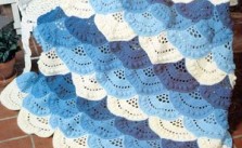 Lacy Shell Afghan