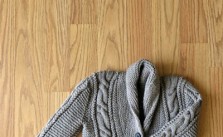 Lil’ Grandpa Cardigan – Free Knitting Pattern