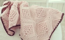 Popcorn Crochet Blanket Pattern
