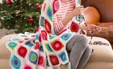 Retro Ornament Throw