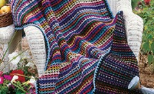 Reversible Rainbow – Free Crochet Blanket
