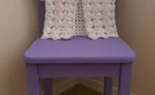 Textured Fan Baby Cardigan Pattern